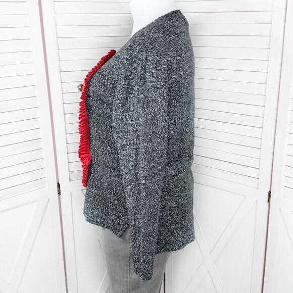 Untied States Sweaters Ugly Christmas Terrier Dog Sweater Black Red XL - Picture 2 of 12